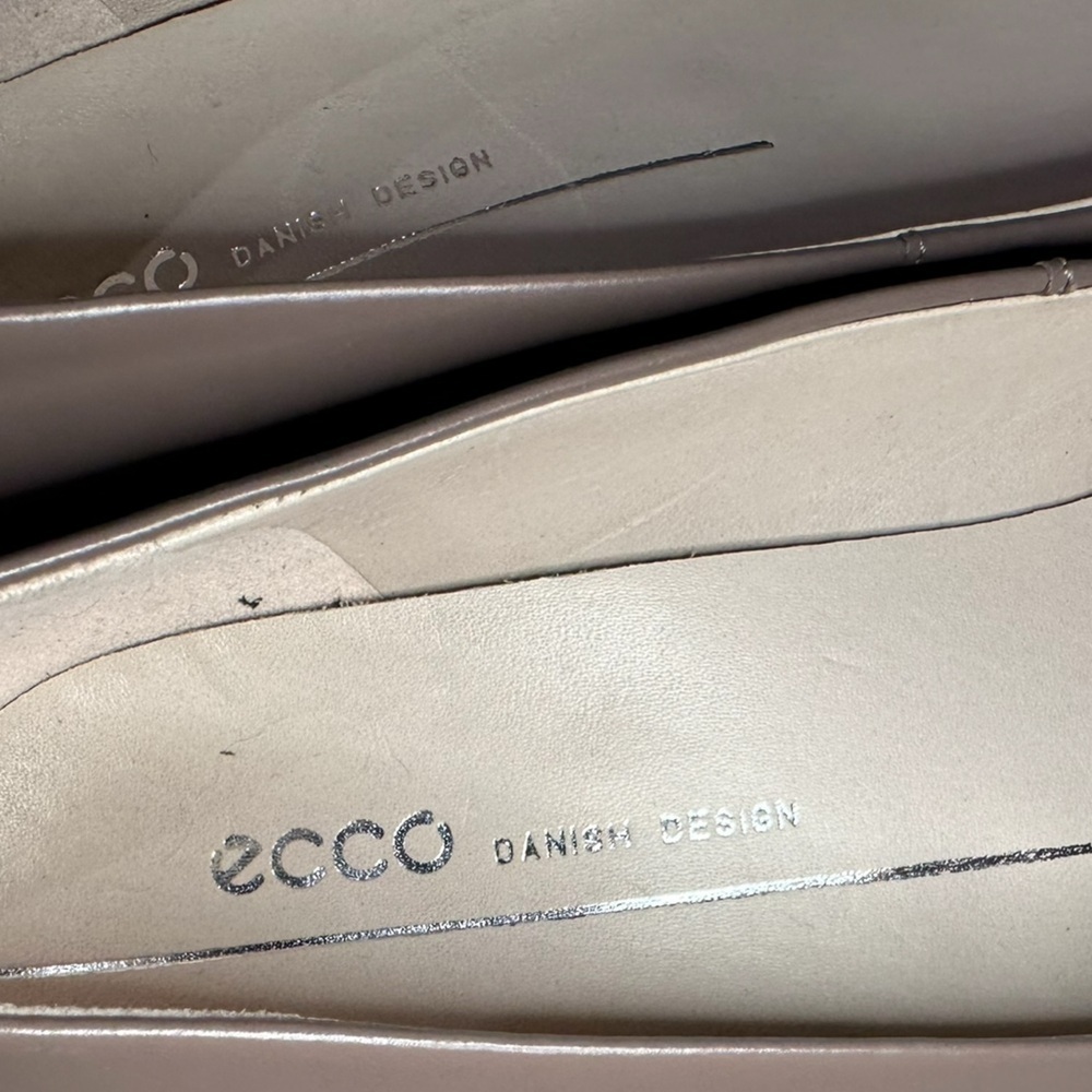 NEW ECCO Shape 45 Dress Pumps Mauve | Comfort Leather Work Shoe | US8 EU39 - Picture 4 of 10